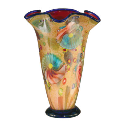 Dale Tiffany Selciato Art Glass Vase, Color Multi JCPenney