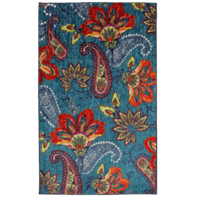Mohawk Home New Wave Whinston Paisley Printed Indoor Rectangular Accent Rug