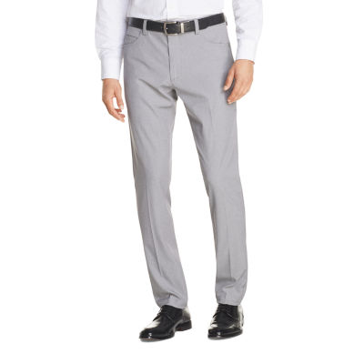 Van Heusen Flex Tech 5 Pocket Pant Mens Slim Fit Flat Front