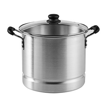 Martha Stewart Stainless Steel 12Qt Multi-pot, Pasta Insert, Steamer  Insert, Lid