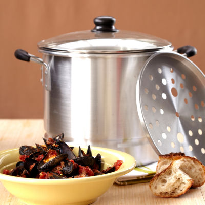 IMUSA Aluminum 20-qt. Stockpot with Insert