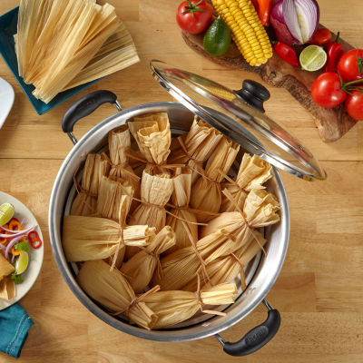 IMUSA Aluminum 20-qt. Stockpot with Insert