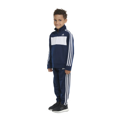 Adidas Toddler Boys 2-pc. Track Suit | Blue | Regular 3T | Clothing Sets Track Suits | Embroidered