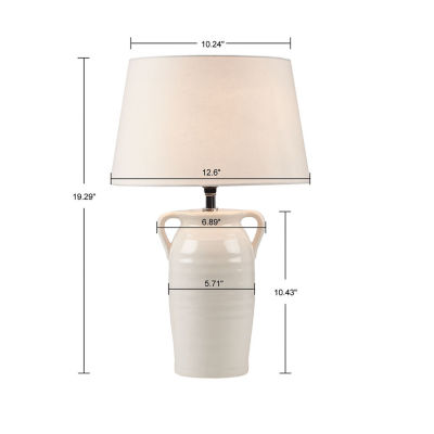 INK+IVY Everly Ceramic Table Lamp