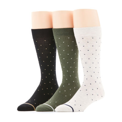 Stafford Super Soft Lux 3 Pair Crew Socks Mens