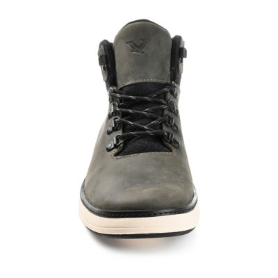 Territory Mens Drifter Block Heel Lace-Up Boots