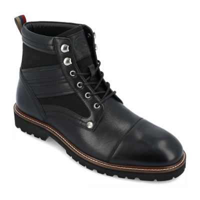 Thomas And Vine Mens Feron Flat Heel Lace Up Boots