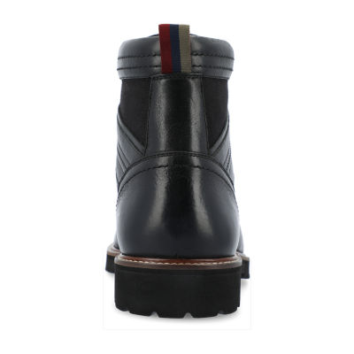 Thomas And Vine Mens Feron Flat Heel Lace Up Boots