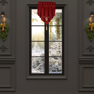 Queen Street Nicholas Rod Pocket Ascot Valances
