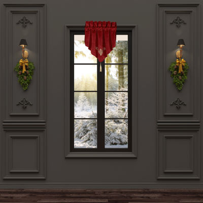 Queen Street Nicholas Rod Pocket Ascot Valances