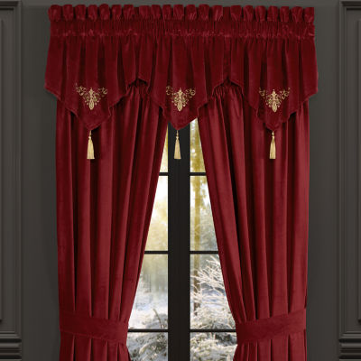 Queen Street Nicholas Rod Pocket Ascot Valances