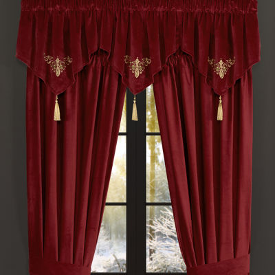 Queen Street Nicholas Rod Pocket Ascot Valances