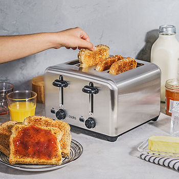 Cooks 4-Slice Stainless Steel Toaster