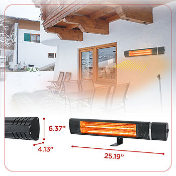 Black+decker Outdoor Patio Electric Heater (Floor)