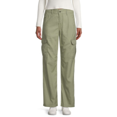 Arizona Womens Wide Leg Cargo PantJuniors, Color Tennesse Sage JCPenney