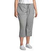 Grey Capri and cropped pants for Women