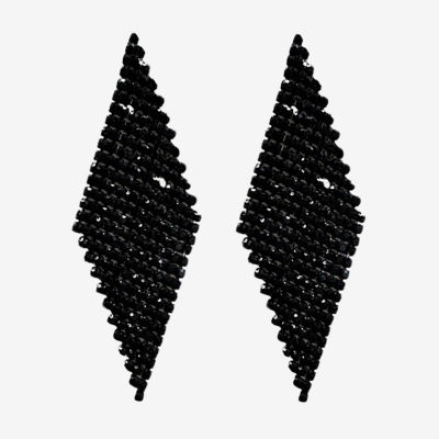 Bijoux Bar Black Drop Earrings