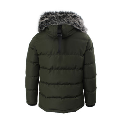 CANADA WEATHER GEAR Mens Winter Coats - Heavyweight Bomber Parka