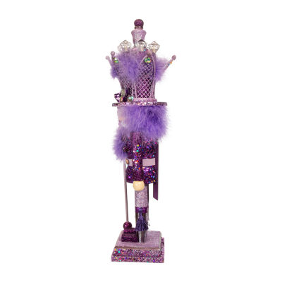 Kurt Adler 16-Inch Hollywood Purple King Christmas Nutcracker