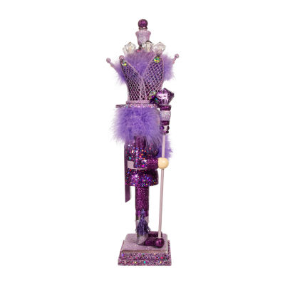 Kurt Adler 16-Inch Hollywood Purple King Christmas Nutcracker