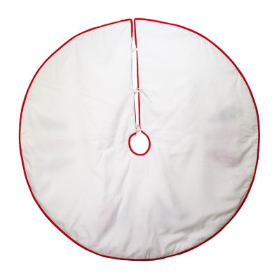 Kurt Adler 50in Multicolor Ivory Indoor Tree Skirt