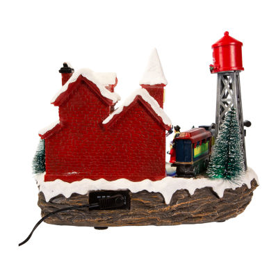 Kurt Adler Musical Village Lighted Christmas Tabletop Decor