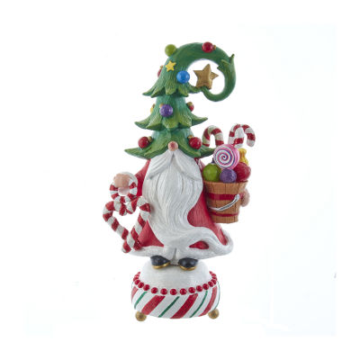 Kurt Adler 12in Jolly Jingles Gnome Christmas Tabletop Decor