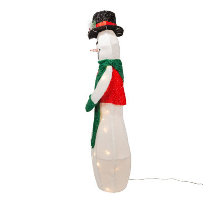 Kurt Adler 36" Light Up Led Animated Snowman Christmas Holiday Yard Art