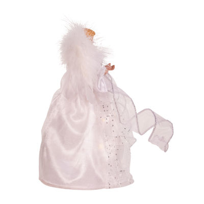 Kurt Adler 10" Sliver Angel Christmas Tree Topper