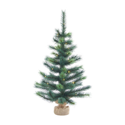 Kurt Adler Unlit Pinecones 4 Foot Pine Christmas Tree