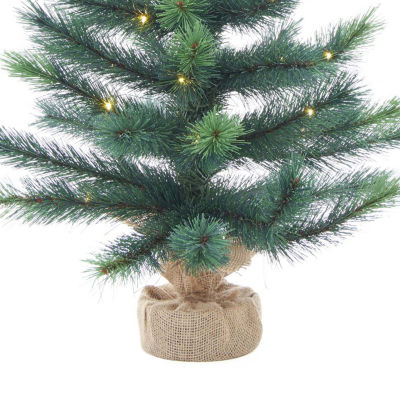 Kurt Adler Unlit Pinecones 4 Foot Pine Christmas Tree