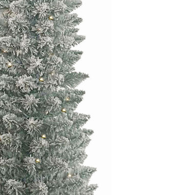 Kurt Adler Prelit Led White 3 Pieces 3 1/2 Foot Pine Christmas Tree