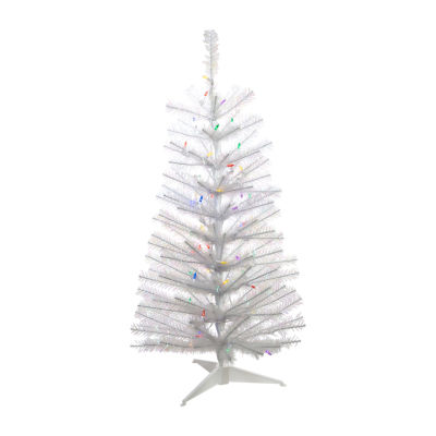 Kurt Adler Led Glisten 3 Foot Pine Christmas Tree