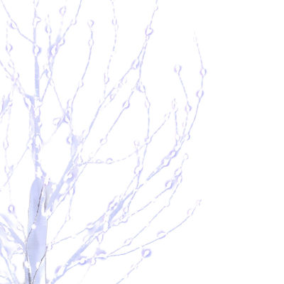 Kurt Adler Twig  And 300l Cool White Fairy Led 3 Foot Christmas Tree