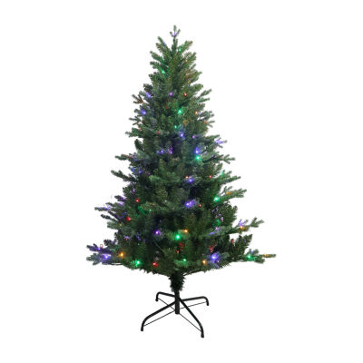 Kurt Adler Led Jackson Foot Pre-Lit Pine Christmas Tree