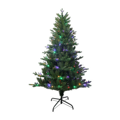 Kurt Adler Led Jackson Foot Pre-Lit Pine Christmas Tree