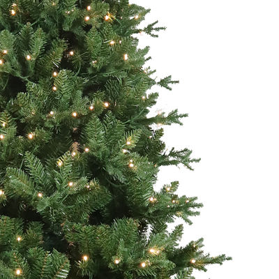 Kurt Adler White Led Jackson Foot Pre-Lit Pine Christmas Tree