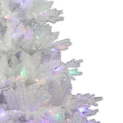 Kurt Adler Multicolor Led Jackson Foot Pre-Lit Pine Christmas Tree