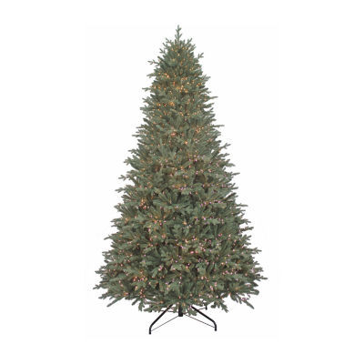 Kurt Adler White Led Blue 9 Foot Pre-Lit Spruce Christmas Tree