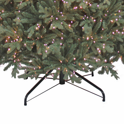 Kurt Adler White Led Blue 9 Foot Pre-Lit Spruce Christmas Tree