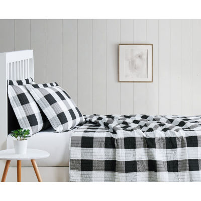 Truly Soft Buffalo Plaid Quilt Set