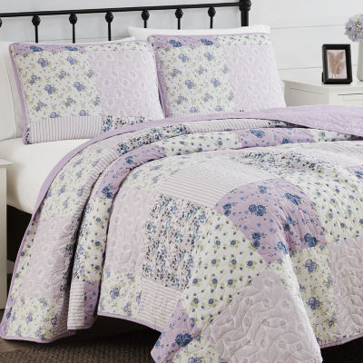 Cannon Elissa Patchwork Quilt Set