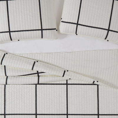 Truly Soft Kurt Windowpane Quilt Set