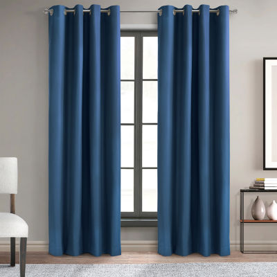 Alpine Grommet Top Energy Saving Blackout Single Curtain Panel