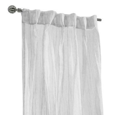 Habitat Paloma Rod Pocket Back Tab Sheer Single Curtain Panel