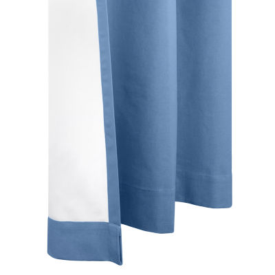 Weathermate Topsions Rod Pocket Back Tab Top Energy Saving Blackout Set of 2 Curtain Panels