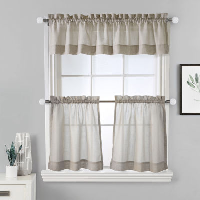 Wickham Rod Pocket Sheer Curtain Panel