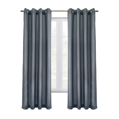 Edison Energy Saving Blackout Grommet Top Single Curtain Panel