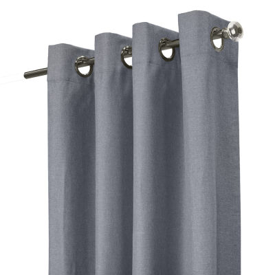 Edison Energy Saving 100% Blackout Grommet Top Single Curtain Panel