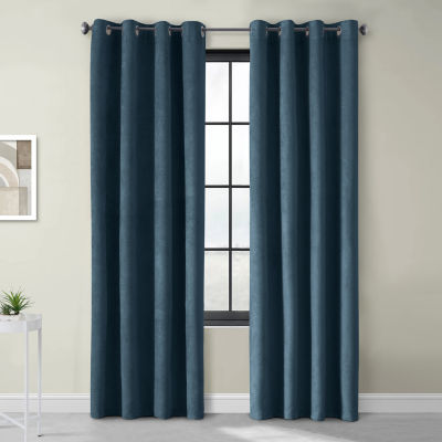Navar Grommet Top Energy Saving 100% Blackout Single Curtain Panel